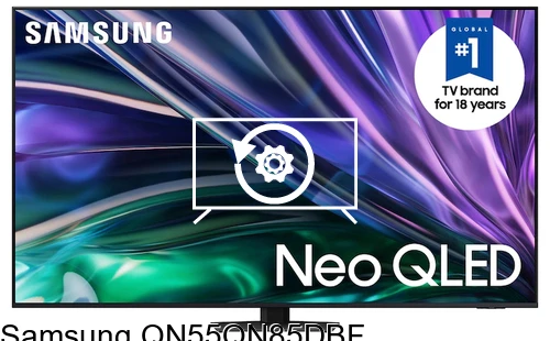 Réinitialiser Samsung QN55QN85DBF