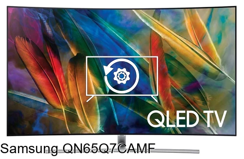 Factory reset Samsung QN65Q7CAMF