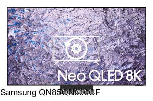 Reset Samsung QN85QN800CF