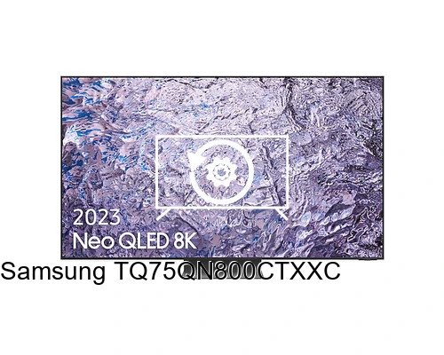 Restauration d'usine Samsung TQ75QN800CTXXC
