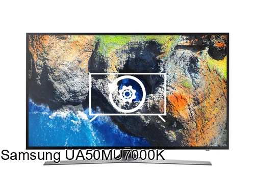 Factory reset Samsung UA50MU7000K