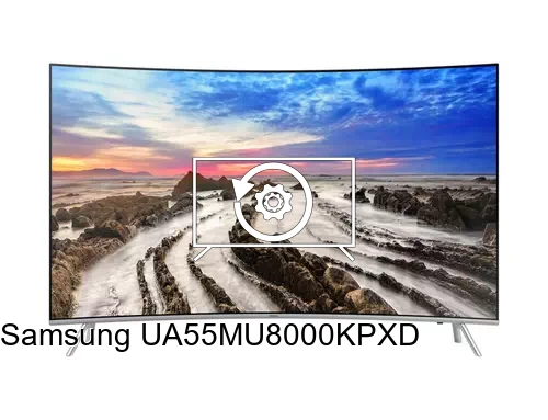 Restaurar de fábrica Samsung UA55MU8000KPXD