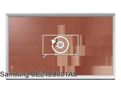 Factory reset Samsung UE24LS001AS