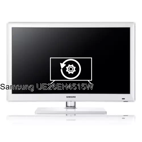 Factory reset Samsung UE26EH4515W