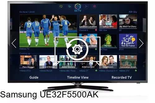 Factory reset Samsung UE32F5500AK