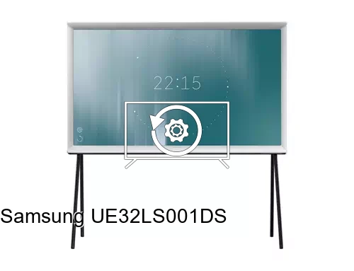 Factory reset Samsung UE32LS001DS