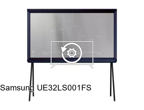 Factory reset Samsung UE32LS001FS