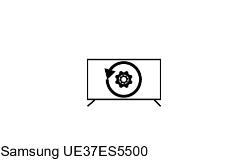 Factory reset Samsung UE37ES5500