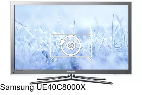 Factory reset Samsung UE40C8000X