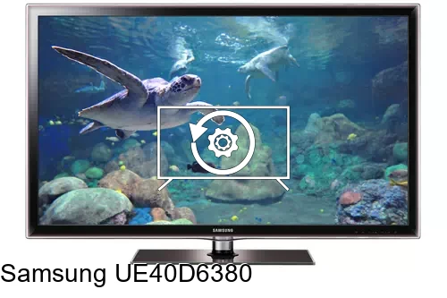 Factory reset Samsung UE40D6380