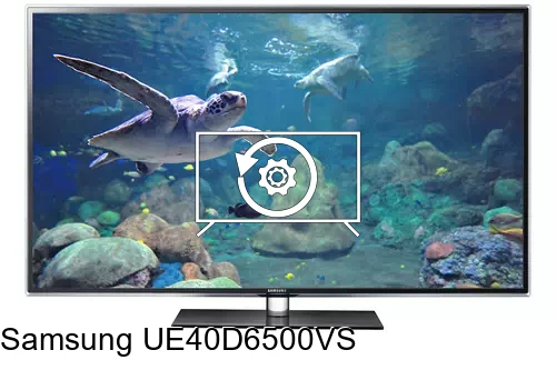 Factory reset Samsung UE40D6500VS