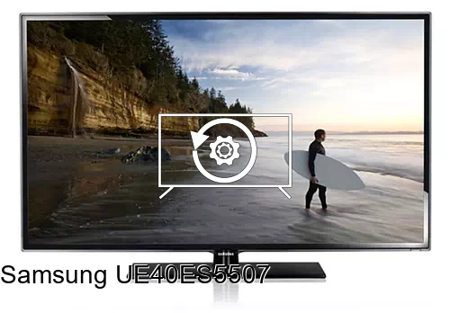 Factory reset Samsung UE40ES5507