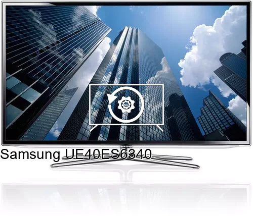 Factory reset Samsung UE40ES6340