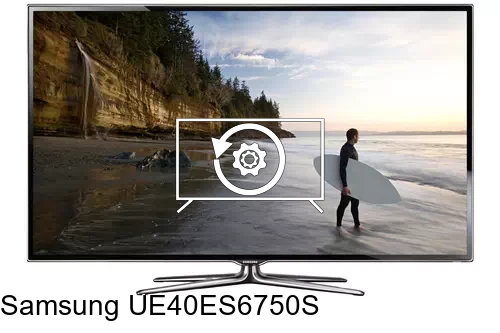 Factory reset Samsung UE40ES6750S