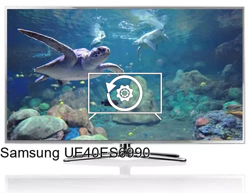 Factory reset Samsung UE40ES6990