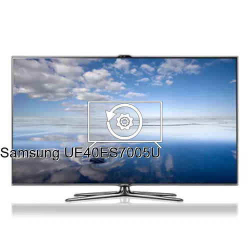 Factory reset Samsung UE40ES7005U