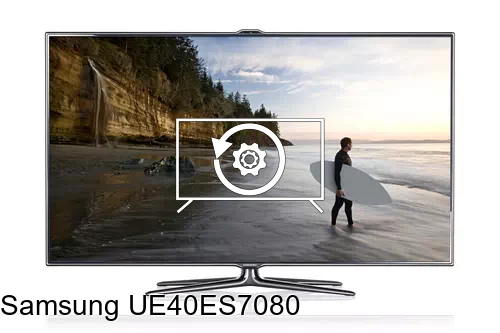 Factory reset Samsung UE40ES7080