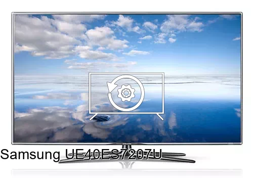 Factory reset Samsung UE40ES7207U