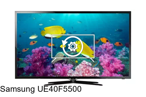 Factory reset Samsung UE40F5500