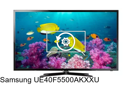 Factory reset Samsung UE40F5500AKXXU