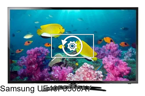 Factory reset Samsung UE40F5500AY