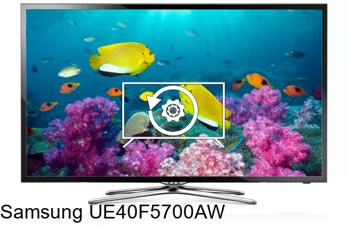 Factory reset Samsung UE40F5700AW