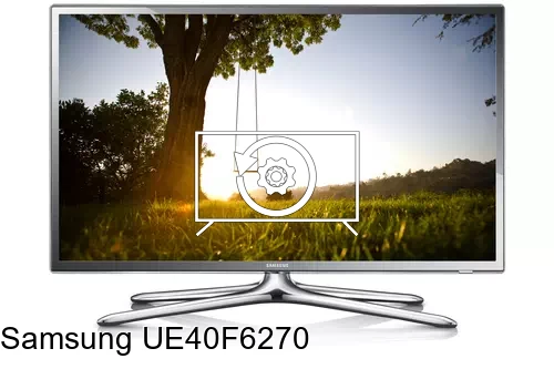 Factory reset Samsung UE40F6270