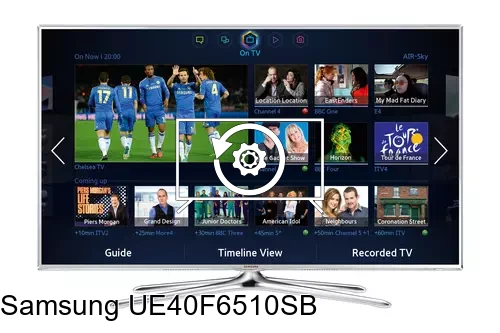 Factory reset Samsung UE40F6510SB