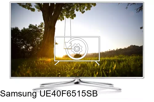 Factory reset Samsung UE40F6515SB