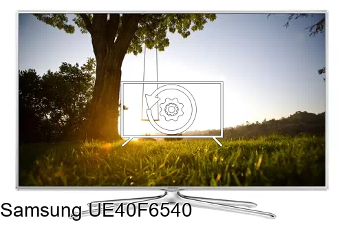 Factory reset Samsung UE40F6540