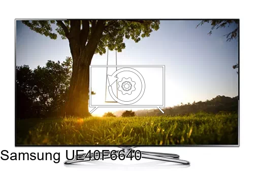 Restaurar de fábrica Samsung UE40F6640