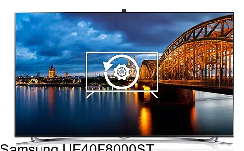 Factory reset Samsung UE40F8000ST