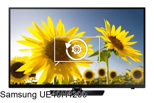 Factory reset Samsung UE40H4200