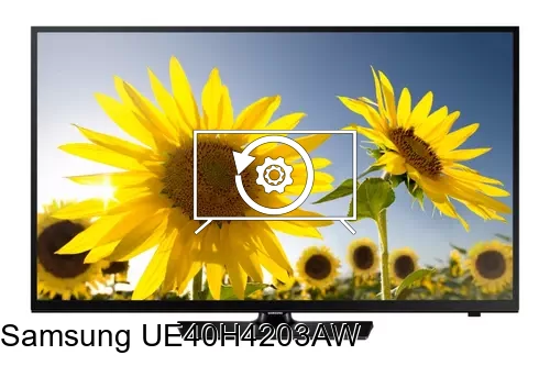 Factory reset Samsung UE40H4203AW