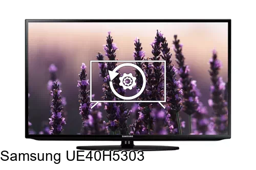 Factory reset Samsung UE40H5303