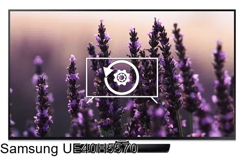 Resetear Samsung UE40H5570