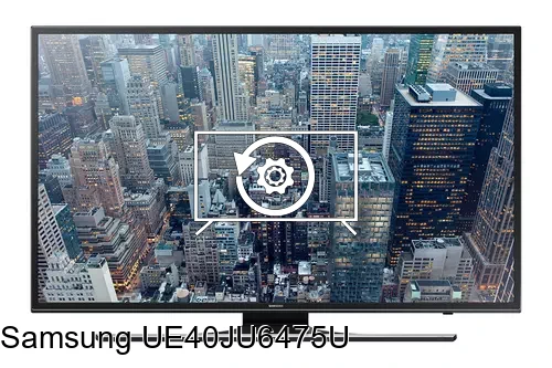 Factory reset Samsung UE40JU6475U