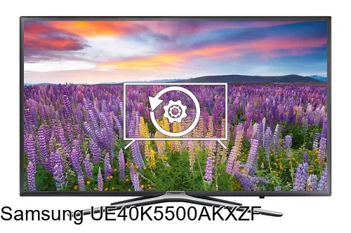 Factory reset Samsung UE40K5500AKXZF