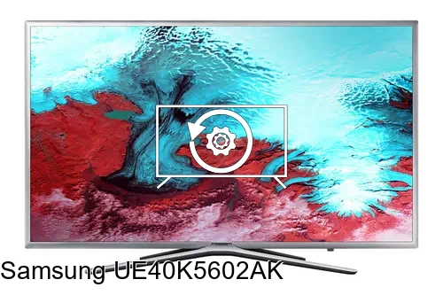 Restaurar de fábrica Samsung UE40K5602AK