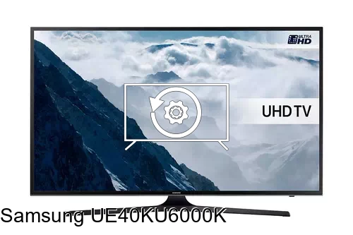 Factory reset Samsung UE40KU6000K