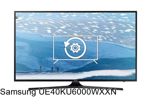 Factory reset Samsung UE40KU6000WXXN