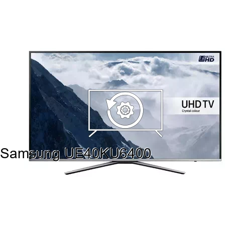 Factory reset Samsung UE40KU6400