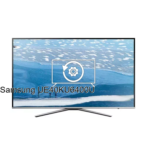 Factory reset Samsung UE40KU6400U