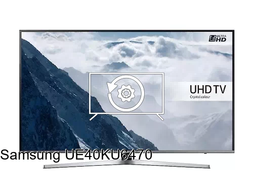 Restaurar de fábrica Samsung UE40KU6470