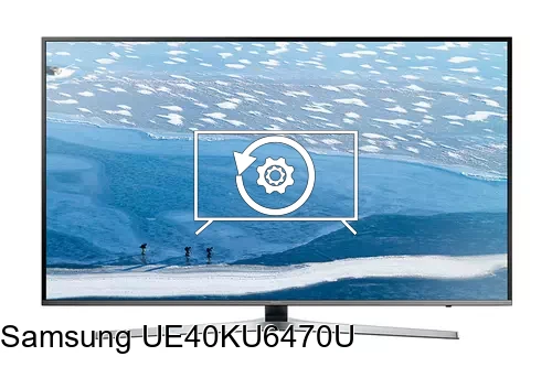 Restaurar de fábrica Samsung UE40KU6470U