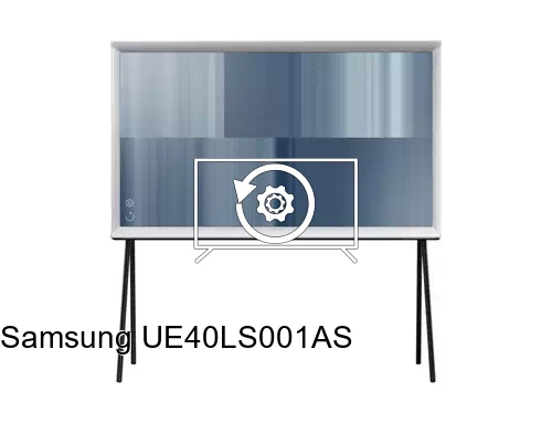 Factory reset Samsung UE40LS001AS