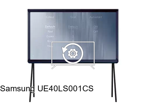 Restaurar de fábrica Samsung UE40LS001CS