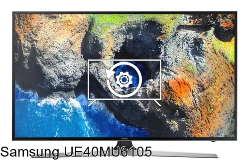 Factory reset Samsung UE40MU6105