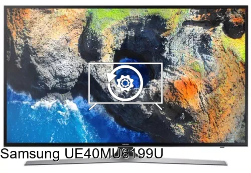 Factory reset Samsung UE40MU6199U