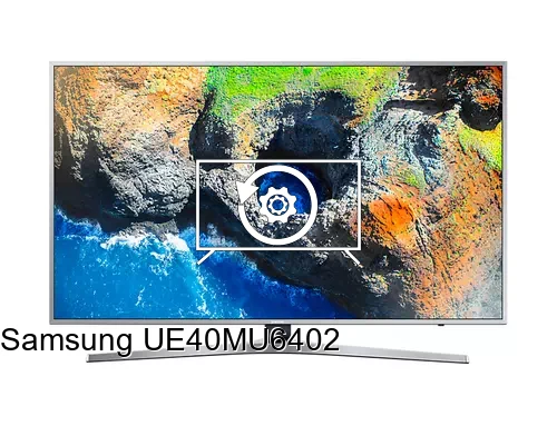 Factory reset Samsung UE40MU6402